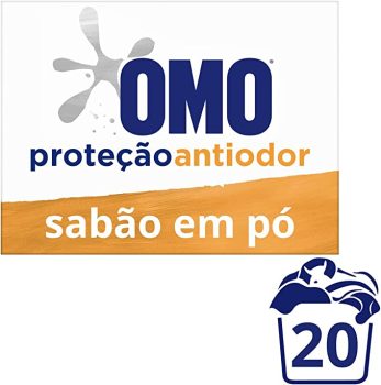 Sabão em Pó Omo Proteção Antiodor 1.6kg (A embalagem pode variar)