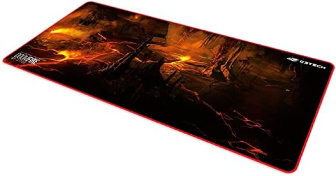 Mouse Pad C3 Tech, Gamer Doom Fire MP-G1100