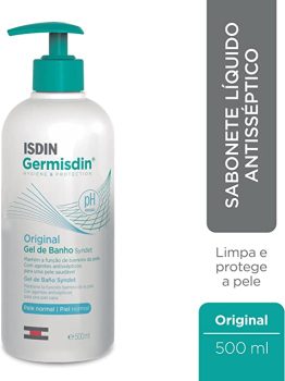 Sabonete Líquido Antisséptico ISDIN Germisdin Original – 500ml