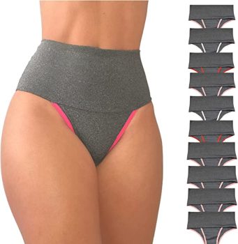 Kit 10 Calcinha Fitness Cós Alto Compressão Para Barriga Para Revenda