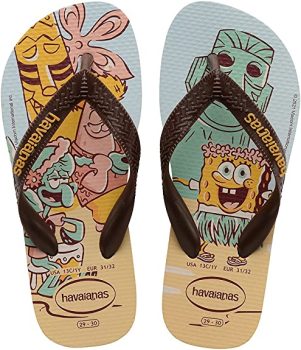 Chinelo Top Spongebob, Havaianas, Adulto Unissex