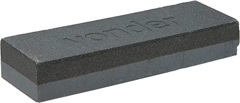 Pedra Para Afiar, Dupla Face, Retangular, Em Blister Vonder 6″