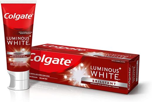Creme Dental Colgate Luminous White Brilliant 70g Edição Limitada
