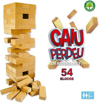Caiu Perdeu – 54 Pçs Pais & Filhos Azul