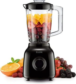 LIQUIDIFICADOR ELGIN 2 VELOCIDADES MAIS PULSAR 650W COM JARRA 1,6L