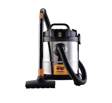 Aspirador de pó Wap GTW Inox 12 12L aço inoxidável, preto e amarelo 220V