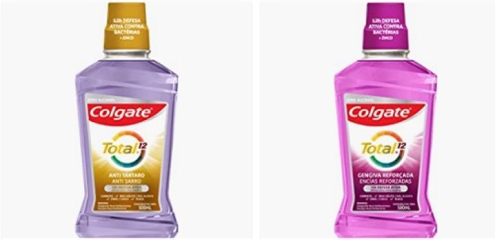 Enxaguante Bucal Colgate Total 12 Anti tartar 500ml