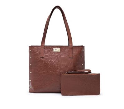 Kit Bolsa Feminina Sacola Grande + Necesser Promoção Willibags Barato