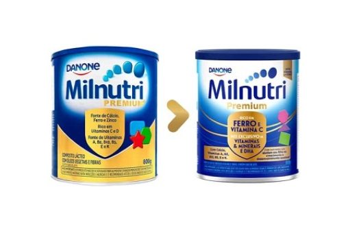 Composto Lácteo Milnutri Premium 800g, Danone Nutricia, Idade Pré Escolar
