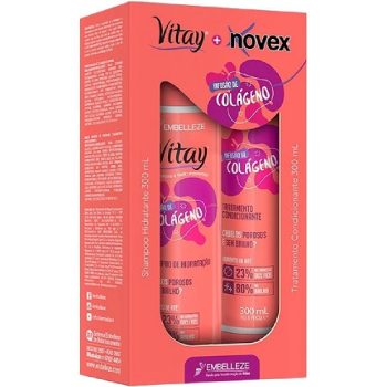 Shampoo + condicionador novex colageno 300ML