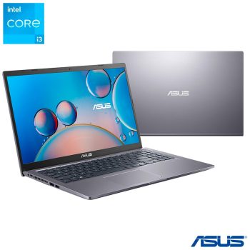 Notebook Asus, Intel Core i3 1115G4, 4GB, 256GB SSD, Tela de 15,6″, Cinza – X515EA-EJ1320T