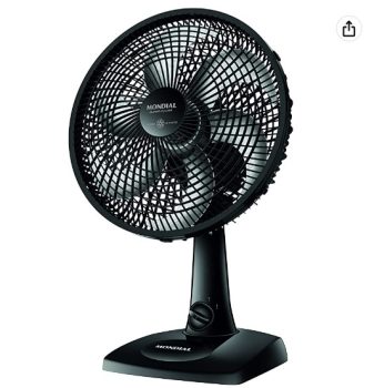 Ventilador de Mesa Mondial, 110V, 30cm, 6 pás, Super Power – VSP-30-B