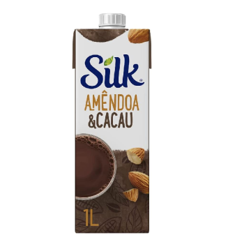 Bebida Vegetal Silk Amêndoa e Cacau 1L