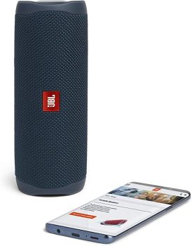 Caixa de Som Bluetooth JBL Flip 5 20W Azul – JBLFLIP5BLUMS