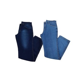 Kit 2 Calças Jeans Masculina Tradicional