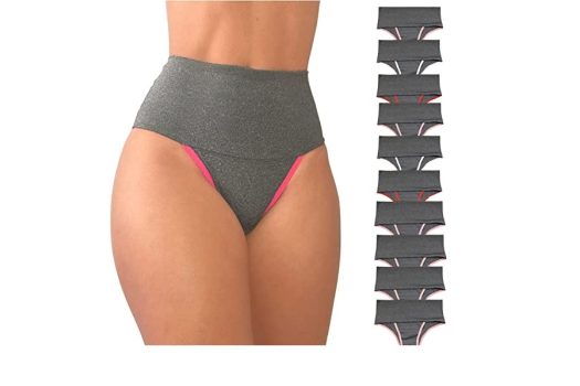 Kit 10 Calcinha Fitness Cós Alto Compressão Para Barriga Para Revenda