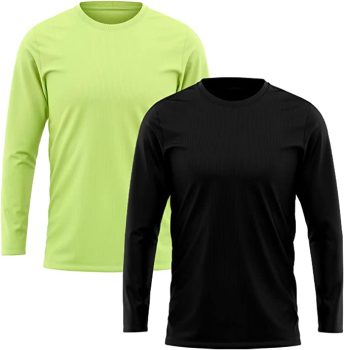 Kit 2 Camiseta DF Masculina Manga Longa Proteção Solar UV +50 Segunda Pele