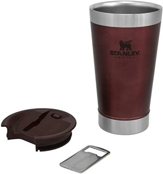 Copo térmico de cerveja com tampa Stanley|473ml