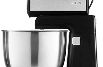 Batedeira 5 Velocidades 110V Silver Blend 500W Elgin com sistema orbital de autogiro da tigela