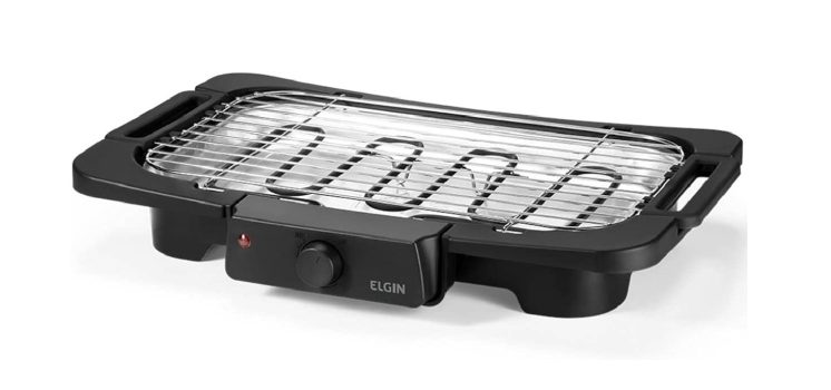 Churrasqueira elétrica elgin 1800W Preta CHU100 220V