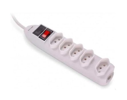 Filtro De Linha 5 Tomadas Branco Multilaser – WI300