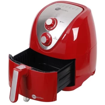 Fritadeira Elétrica Sem Óleo Vermelha 5,0L Fun Kitchen – 110v