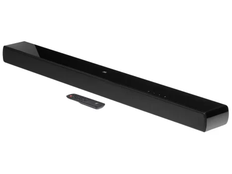 Soundbar JBL Cinema SB120 2.0 Canais 55W Com Bluetooth e Subwoofer Embutido – JBLSB120BLKBR