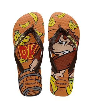 Chinelo Mario Bros, Havaianas, Adulto Unissex