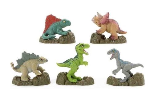 Jurassic World Sortimento de mini figuras – Apenas 1 (Uma) Unidade, Cores sortidos