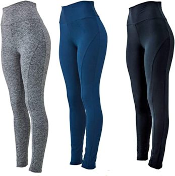 KIT 3 Leggings Montaria Suplex Cós Alto