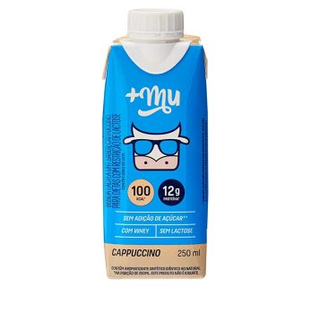 +Mu Pronto Bebida Láctea Uht Cappuccino 250Ml, Mais Mu, 250Ml