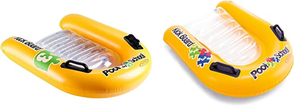 Intex 58167EU, Prancha Pool School, 79 x 76 cm, Amarelo