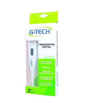 Termômetro Digital Gtech Clínico Branco, G-Tech