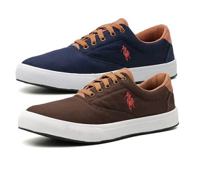 Kit 2 tênis masculino Polo Street casual sapatenis confortavel
