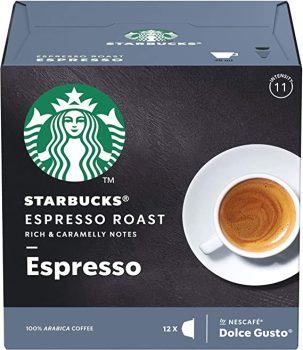 Starbucks Espresso Roast by NESCAFÉ Dolce Gusto – 12 Cápsulas