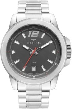Relógio Technos Masculino Racer Prata – 2415DP/1C
