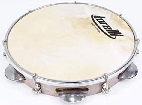 Pandeiro Injetado 10″ – Pele animal Torelli TP 300