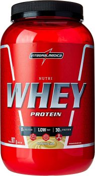 Nutri Whey Protein Baunilha, IntegralMedica, 907g