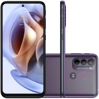 Smartphone Motorola Moto G31 128GB 4G Wi-Fi Tela 6.4” Dual Chip 4GB RAM Câmera Tripla – Grafite