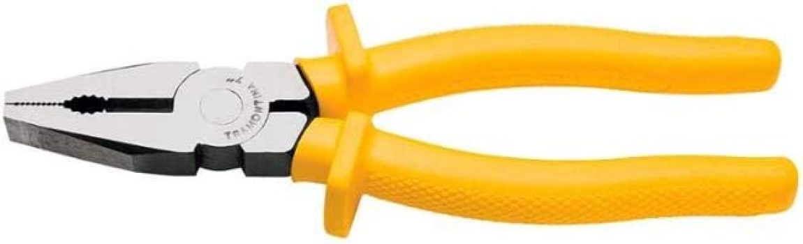 Tramontina 41001108, Alicate Universal 8”, Amarelo