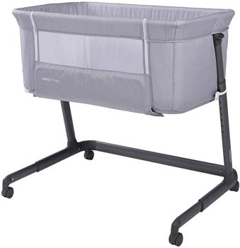 Berço Co-bed Pluggy Cosco- Cinza Claro