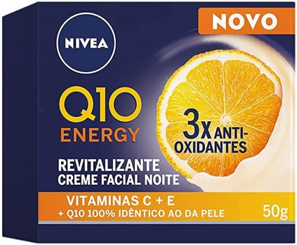 NIVEA Creme Facial Antissinais Noite Q10 Energy 50g