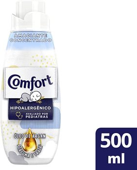 Amaciante Concentrado Comfort Puro Cuidado 500 ml, Comfort, 500 Ml