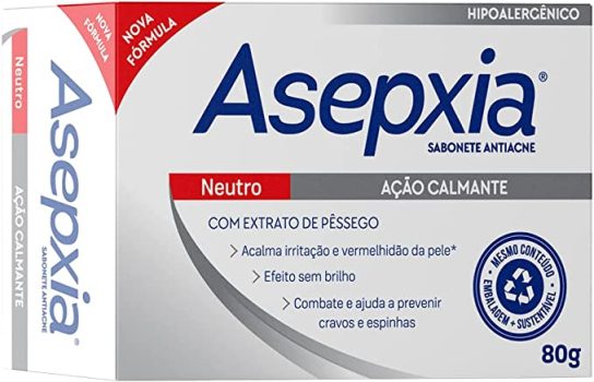 Sabonete Neutro 80G, Asepxia