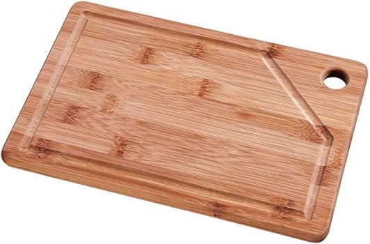 Tábua Retangular Bamboo Mor 30cm x 20cm