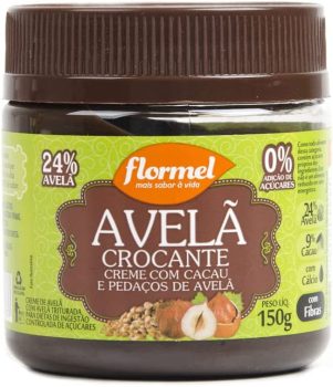 Creme de Avelã Crocante Zero Flormel 150g