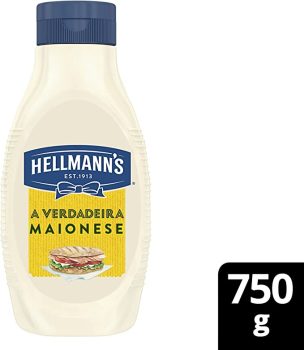 Maionese Hellmann’s Squeeze 750g – Tamanho Grande