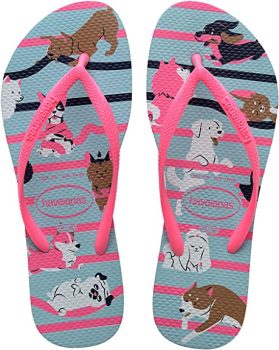 Chinelo Slim Pets, Havaianas, Meninas
