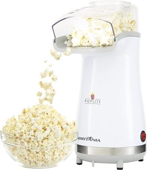 Britânia Poplite Pipoqueira 127V, Branco