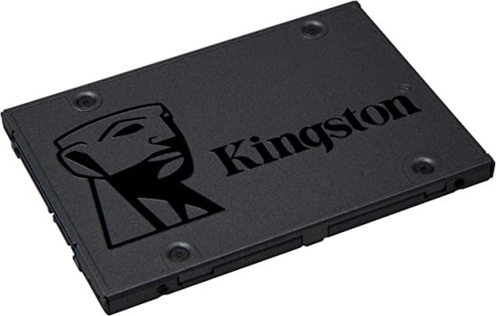 SSD A400, Kingston, SA400S37/240G, Preto